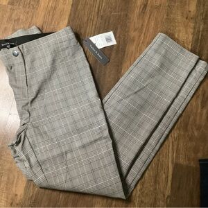 NWT VIOLETS & ROSES Plaid Ankle‎ Pants